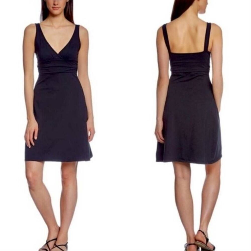 Patagonia womens Sz L black Margot dress